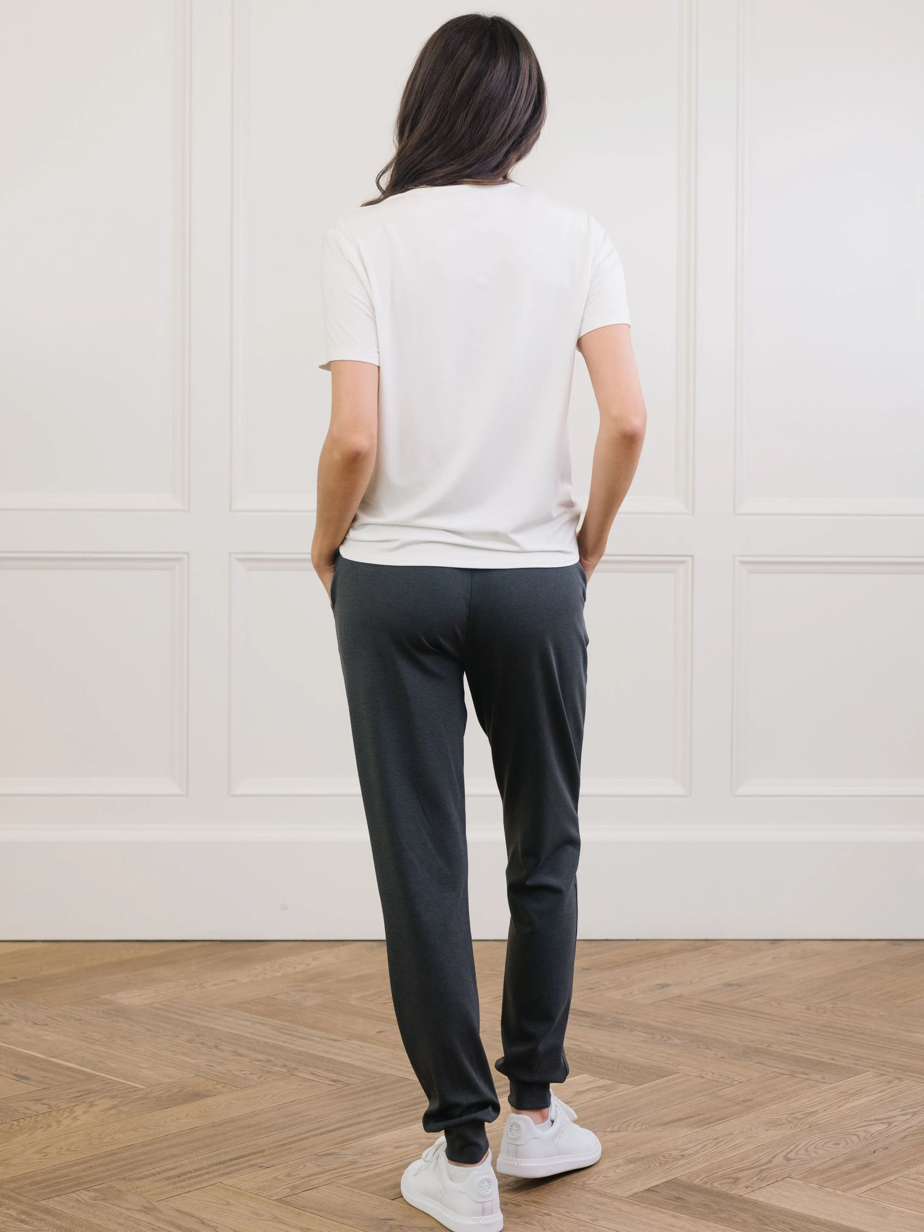 Women's Stretch-Knit Bamboo Lounge Tee