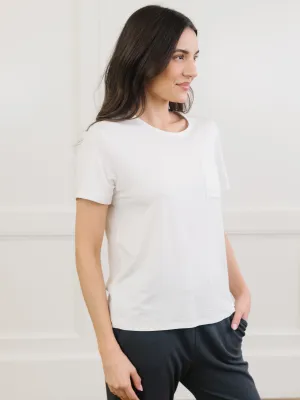 Women's Stretch-Knit Bamboo Lounge Tee