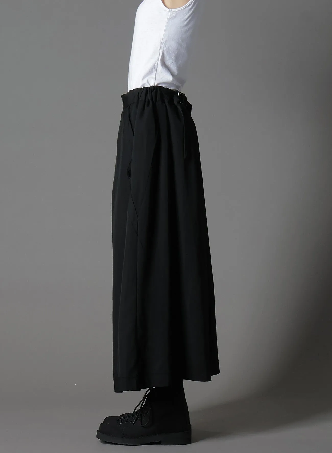 WOOL GABARDINE GY HAKAMA TYPE1