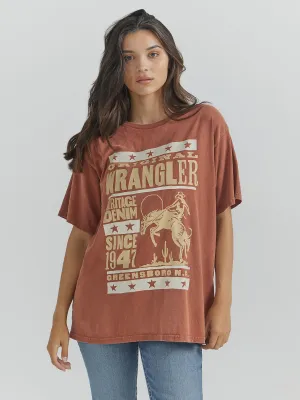Wrangler WMS Arabian Spice Oversized Tee 112350127