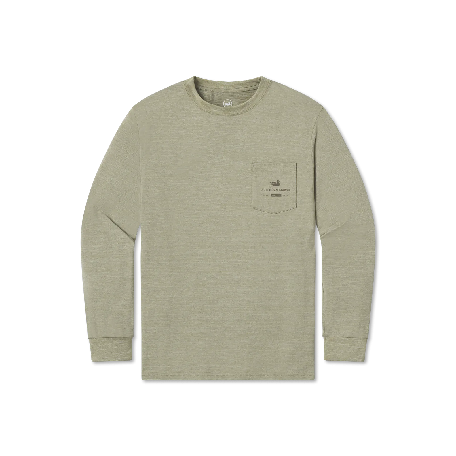 Youth FieldTec™ Heathered Performance Tee - Bear - Long Sleeve